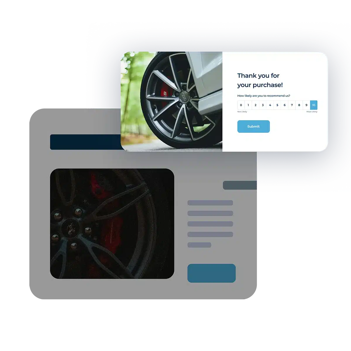 collect NPS scores wheels rating and review