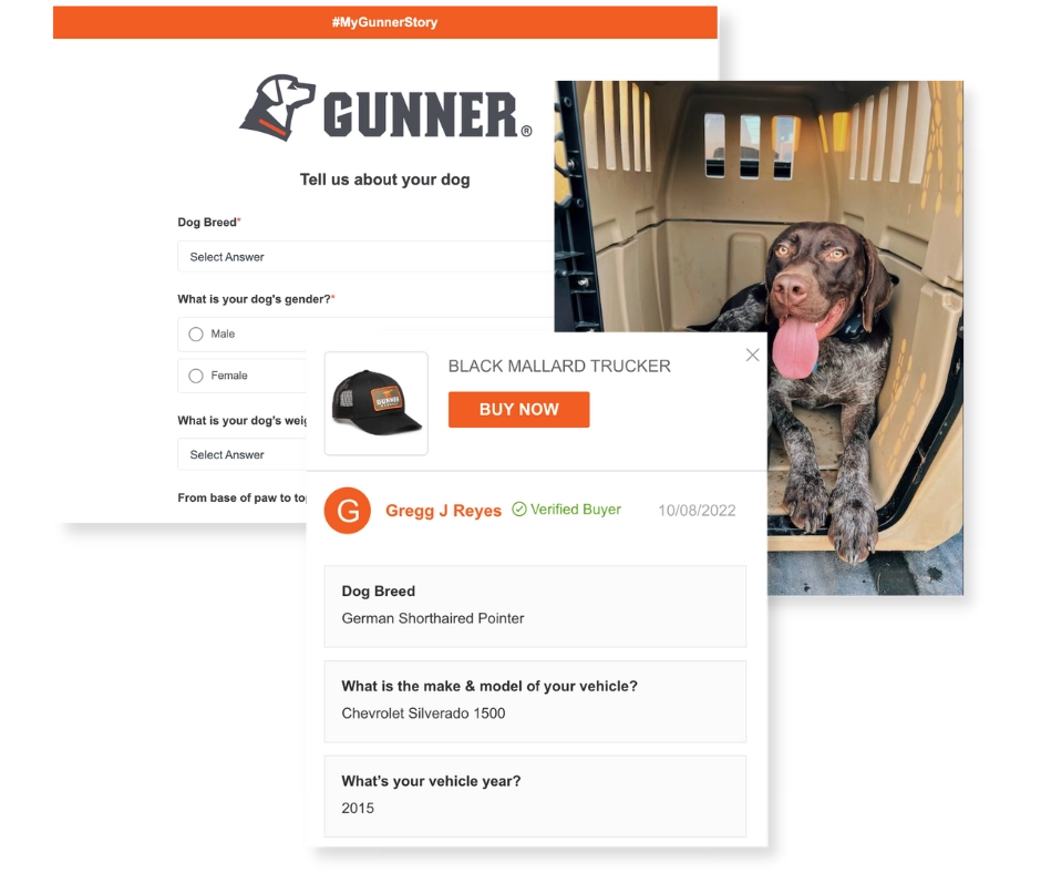 gunner Collecting More Reviews Testimonials and user-generated content helps boost sales, website SEO and customer trust.